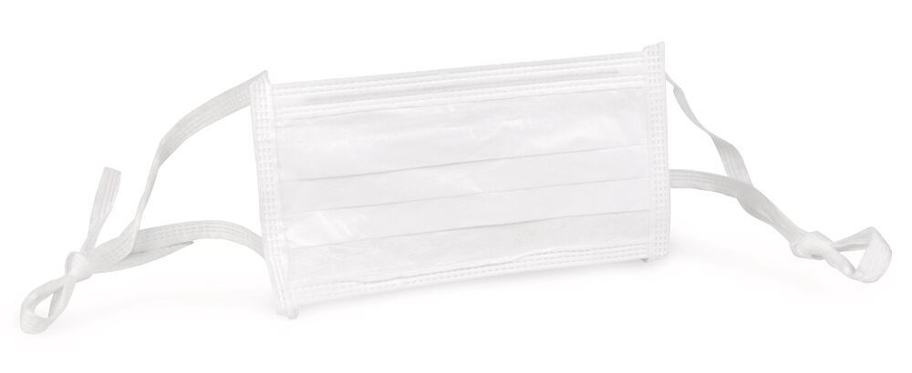 Kimtech M3 pleat-style face mask, Ties, 18 cm, sterile, 200 unit(s) - Luminix Health