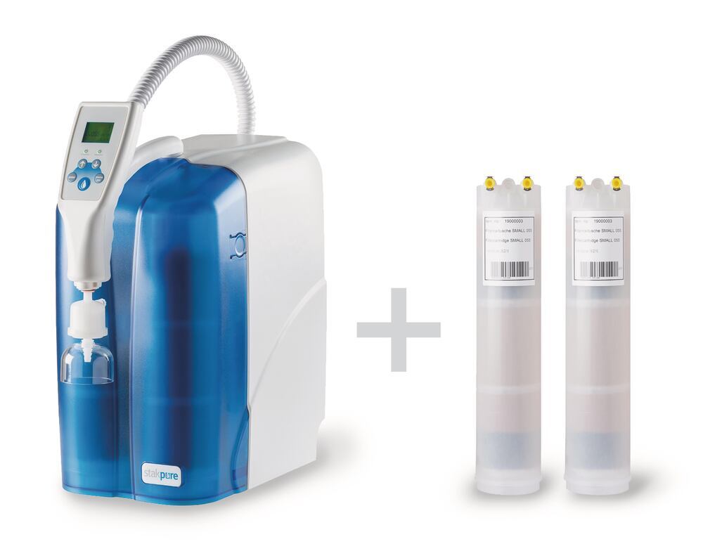 Ultrapure water system promotional set, OmniaPure xs basic UV, 1 unit(s) - Luminix Health