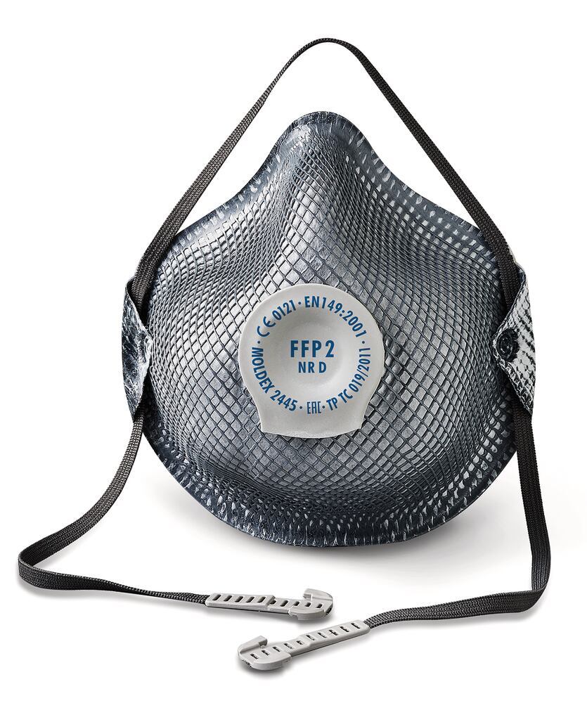 Smart active special FFP mask, FFP2 NR D + ozone, with valve, 10 unit(s) - Luminix Health
