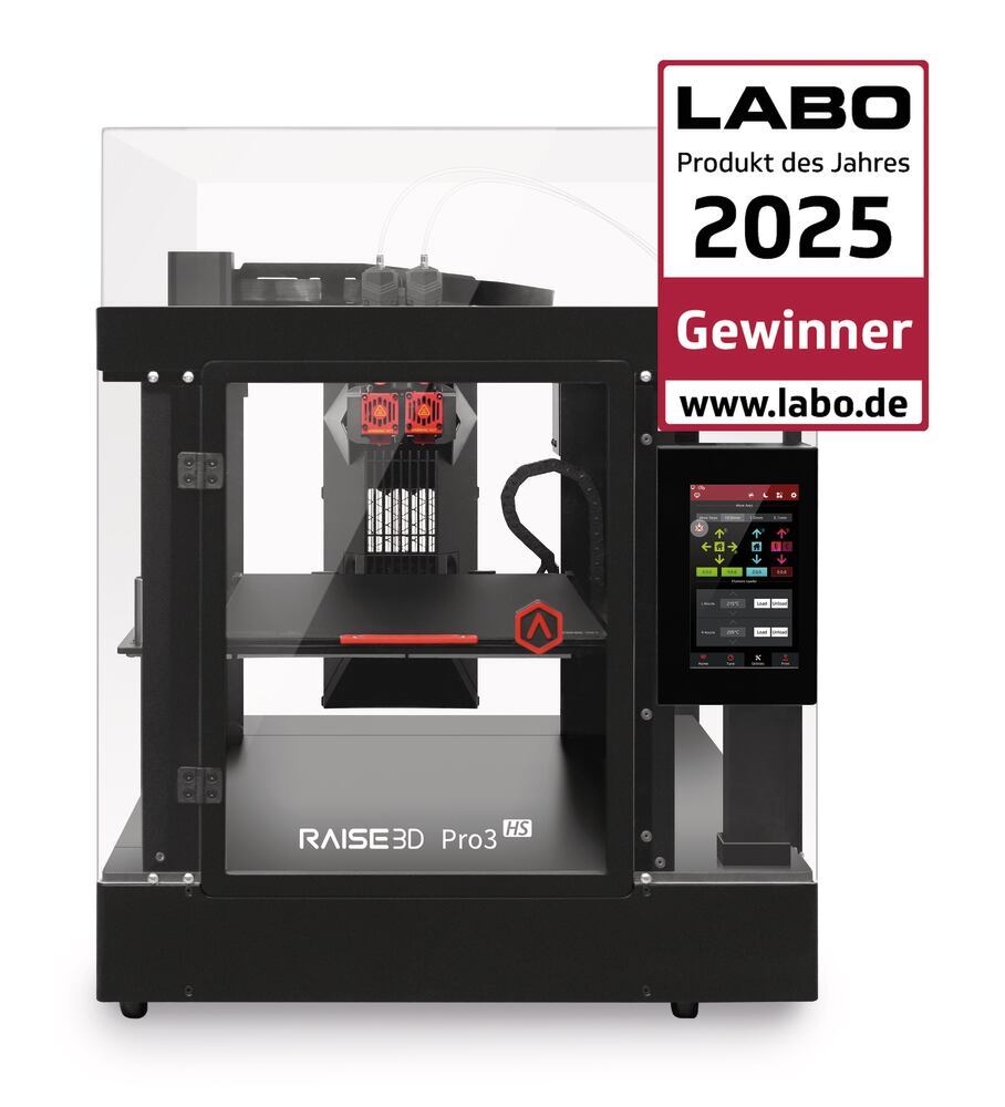 Raise3D Pro3 HS, 3D printer with dual extruder, 1 unit(s) - Luminix Health