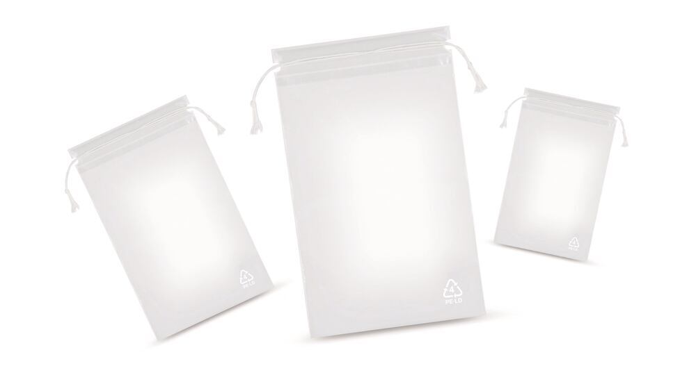 Sample bags drawstring 400 x 600 mm, LDPE, thickness 50 µm, 500 unit(s) - Luminix Health