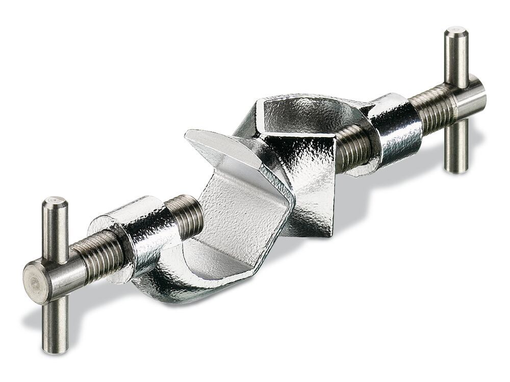 Double boss head stainless steel T-bolts, For rods up to Ø 16 mm, 1 unit(s) - Luminix Health