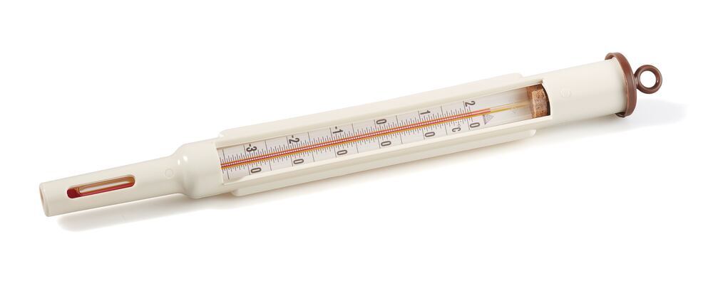 Glass thermometer, -35 to +20 °C/0.5 °C, With calibration stamp, 1 unit(s) - Luminix Health