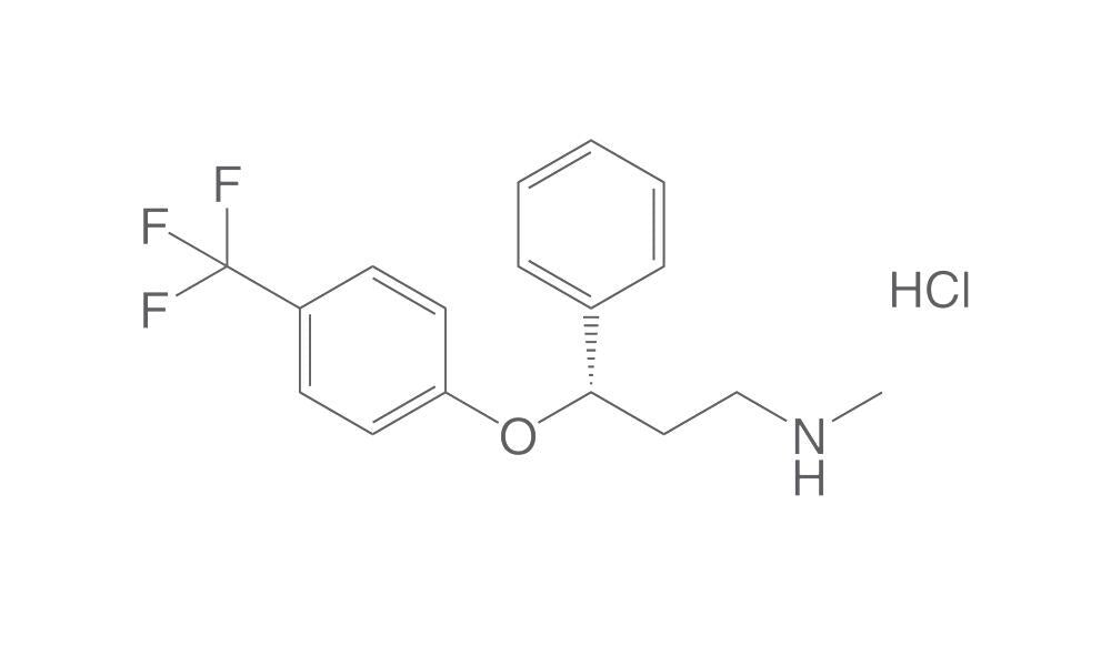 (S)-Fluoxetine hydrochloride, min. 95 %, BioScience Grade, 10 mg - Luminix Health