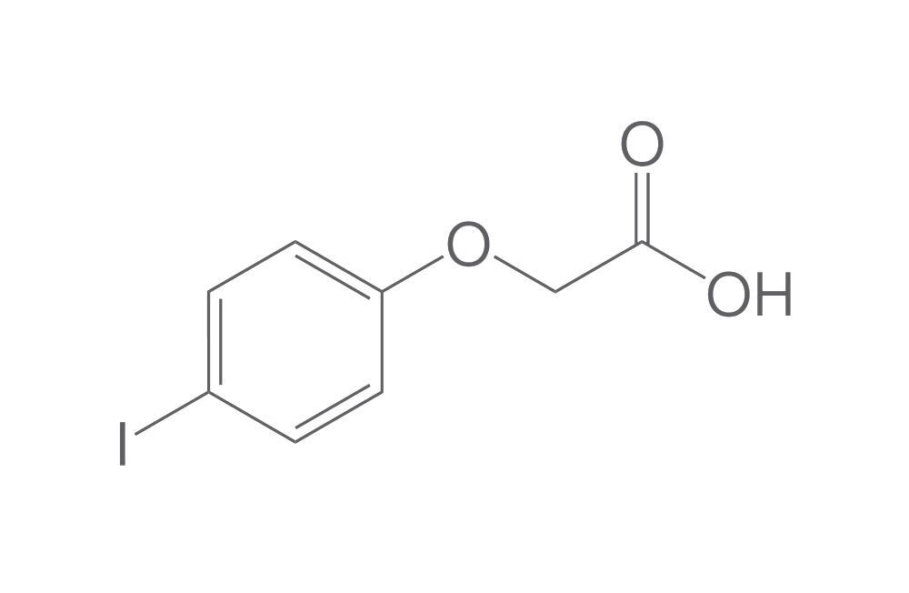 (4-Iodophenoxy)acetic acid, min. 95 %, 25 g - Luminix Health