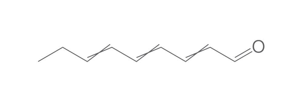 (2E,4E,6E)-2,4,6-Nonatrienal, min. 90 %, 25 mg - Luminix Health
