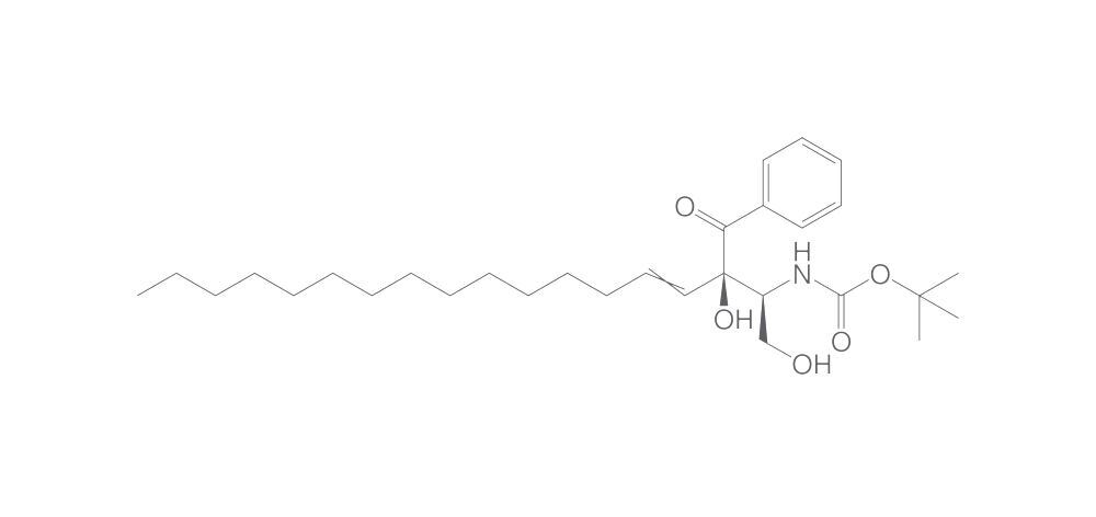 (2S,3R,4E)-3-Benzoyl-2-tert-butyl oxycar, bonylamino-4-octadecen-1,3-diol, 1 mg - Luminix Health