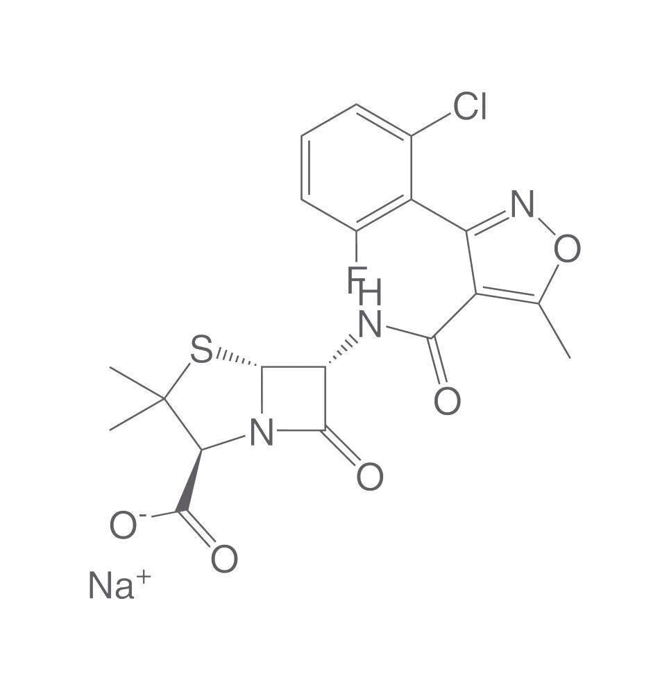 Flucloxacillin sodium, min. 95 %, 2 g - Luminix Health