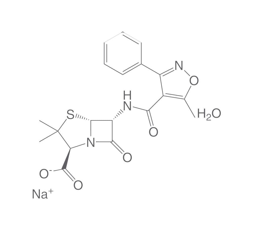 Oxacillin sodium monohydrate, min. 95 %, 10 g - Luminix Health