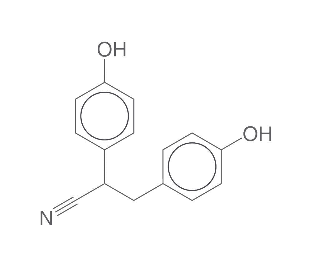 2,3-Bis(4-hydroxyphenyl)propionitrile (D, PN), 10 mg - Luminix Health