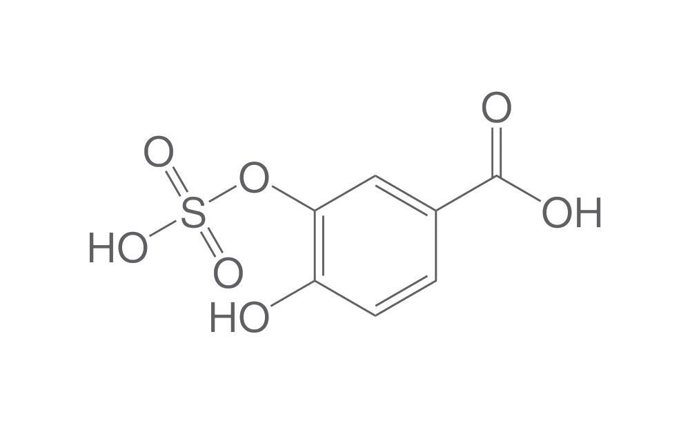 3,4-Dihydroxybenzoic acid 3-O-sulfate , sodium salt, 5 mg - Luminix Health
