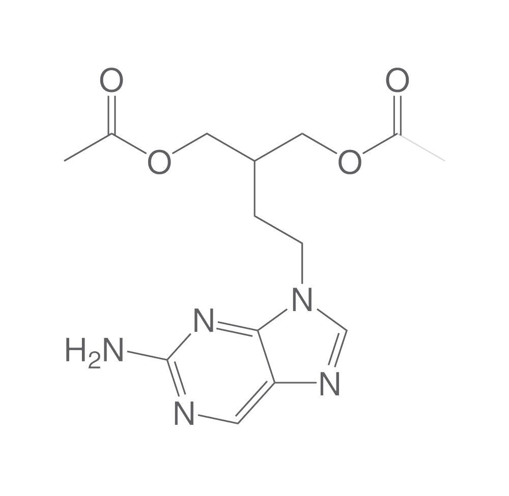 Famciclovir, min. 95 %, BioScience Grade, 100 mg - Luminix Health