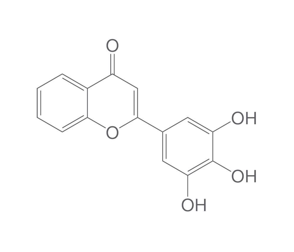 2-(3,4,5-Trihydroxyphenyl)chromen-4-one, min. 95 %, 100 mg - Luminix Health