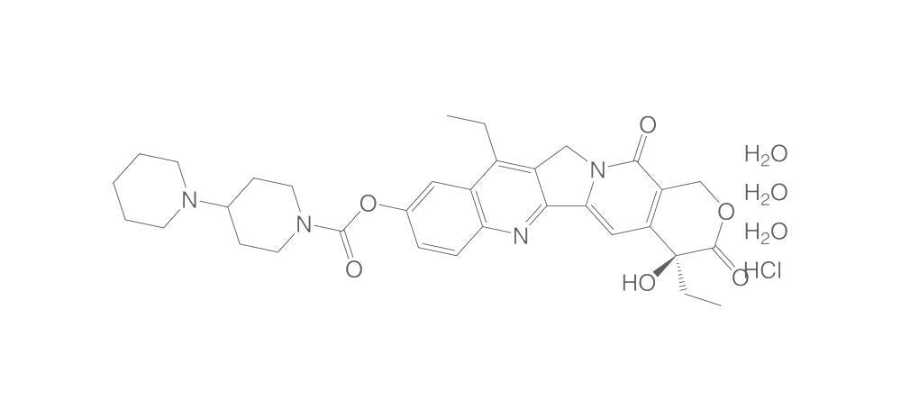 Irinotecan hydrochloride trihydrate, BioScience Grade, 10 mg - Luminix Health