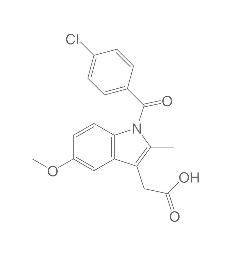 Indomethacin, min. 95 %, BioScience Grade, 100 mg - Luminix Health