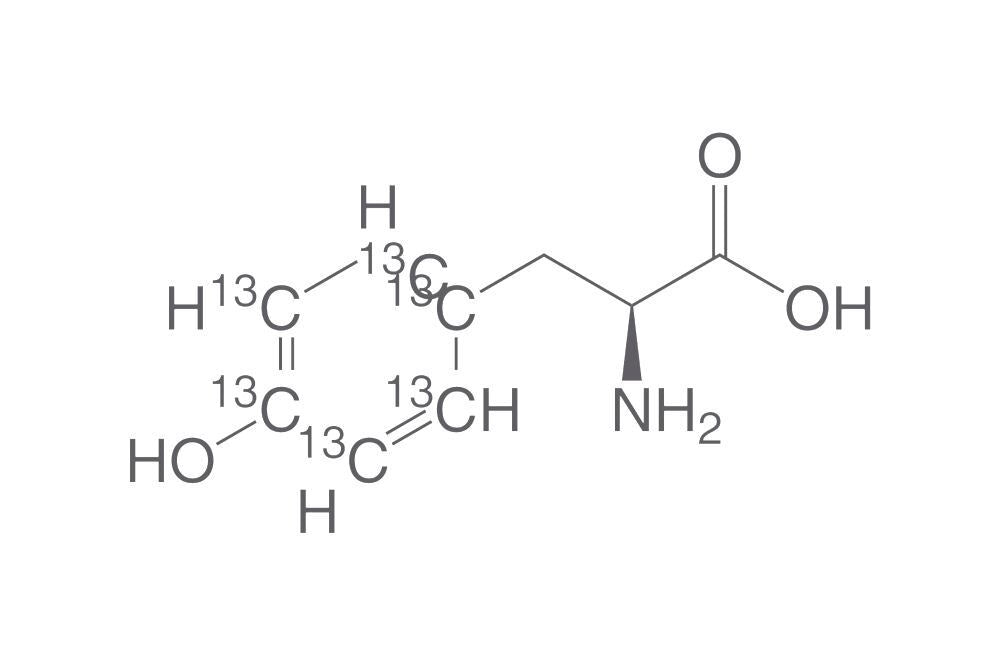 L-Tyrosine-(phenyl-13C6), min. 95 %, 1 mg - Luminix Health