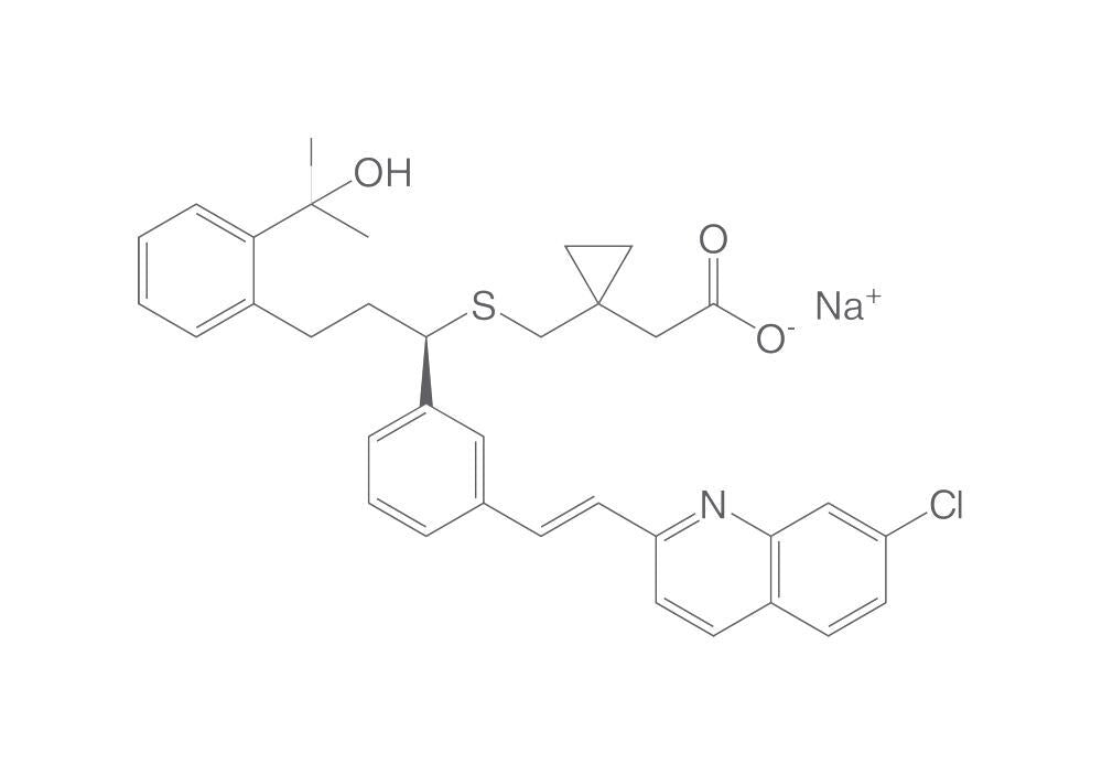 Montelukast sodium salt, min. 95 %, BioScience Grade, 10 mg - Luminix Health