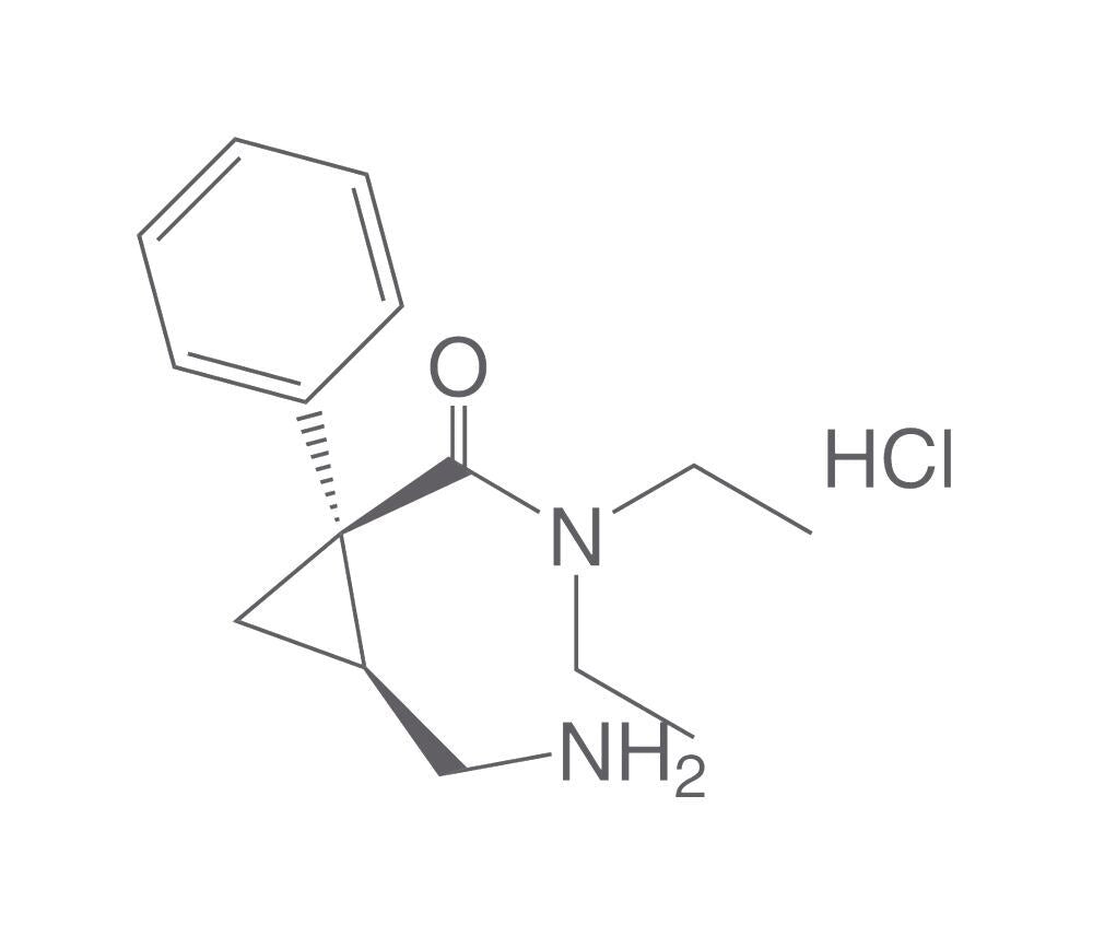 Milnacipran hydrochloride, min. 95 %, BioScience Grade, 10 mg - Luminix Health