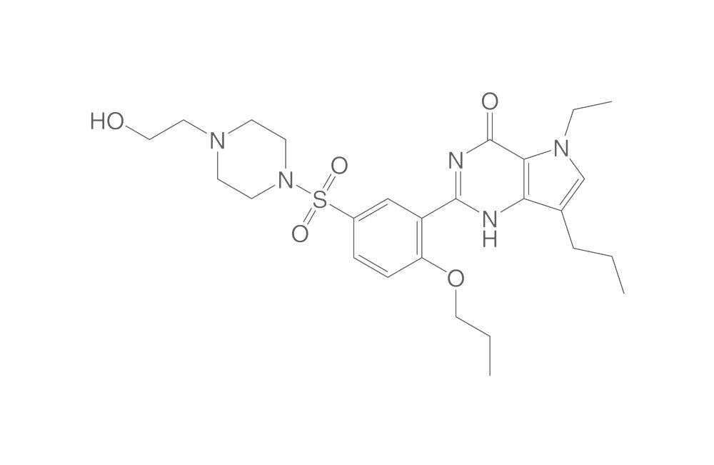 Mirodenafil dihydrochloride, min. 95 %, BioScience Grade, 10 mg - Luminix Health