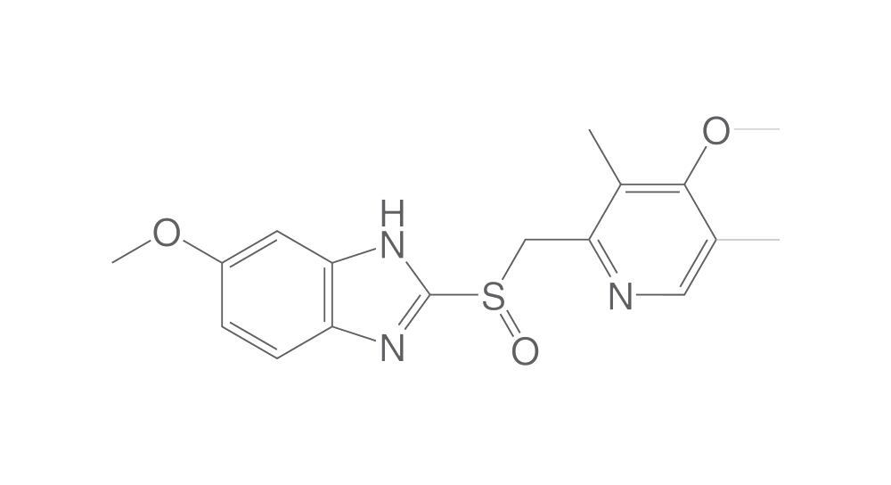 Omeprazole, min. 95 %, BioScience Grade, 50 mg - Luminix Health