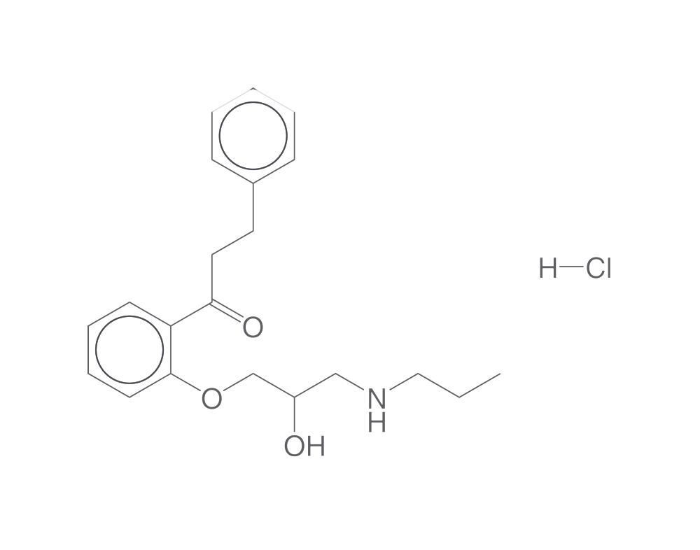 Propafenone hydrochloride, min. 95 %, BioScience Grade, 50 mg - Luminix Health