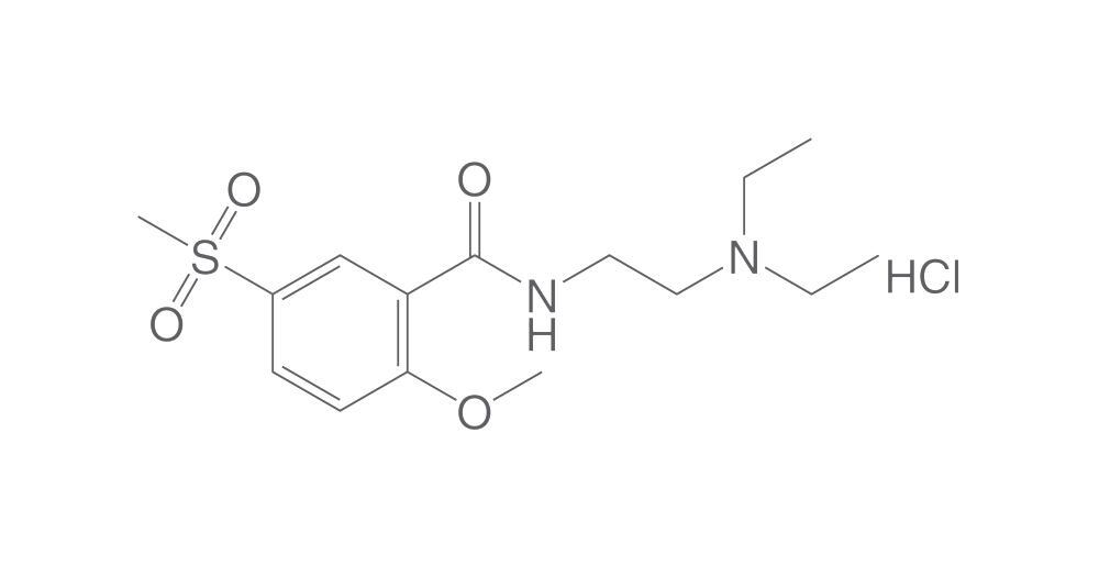 Tiapride hydrochloride, min. 95 %, BioScience Grade, 100 mg - Luminix Health