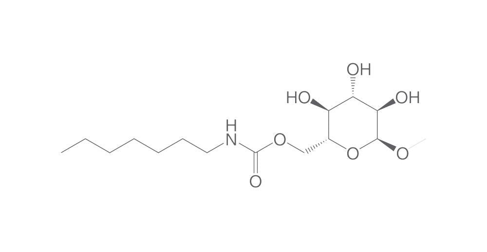 Methyl 6-O-(N-heptylcarbamoyl)-a-D-gluco, pyranoside, 5 g - Luminix Health