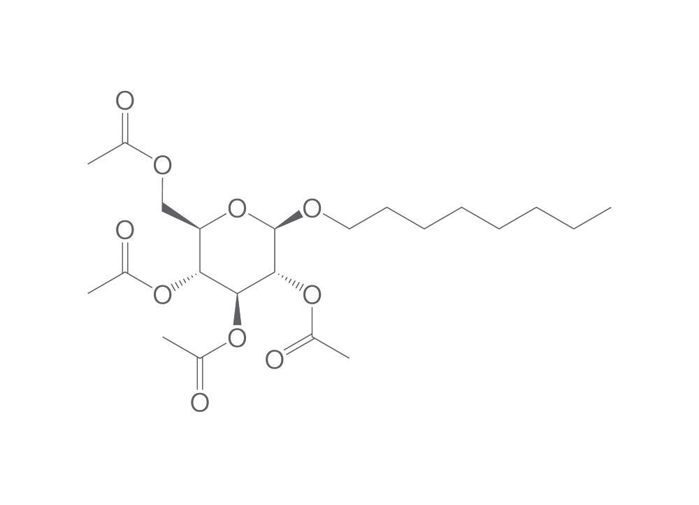 Octyl 2,3,4,6-tetra-O-acetyl-b-D-glucopy, ranoside, 50 g - Luminix Health