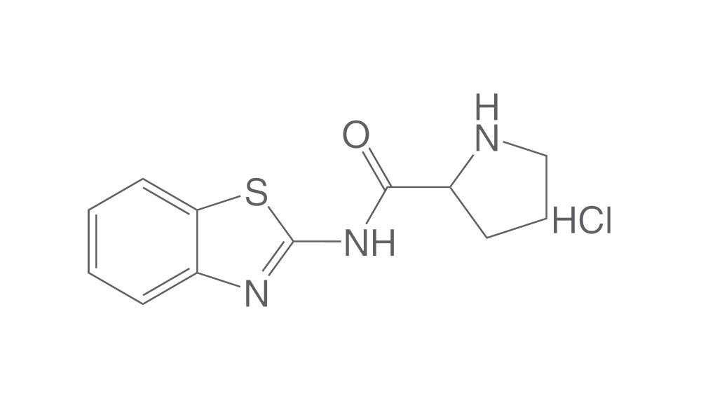 N-(1,3-Benzothiazol-2-yl)pyrrolidine-2-c, arboxamide hydrochloride, 100 mg - Luminix Health