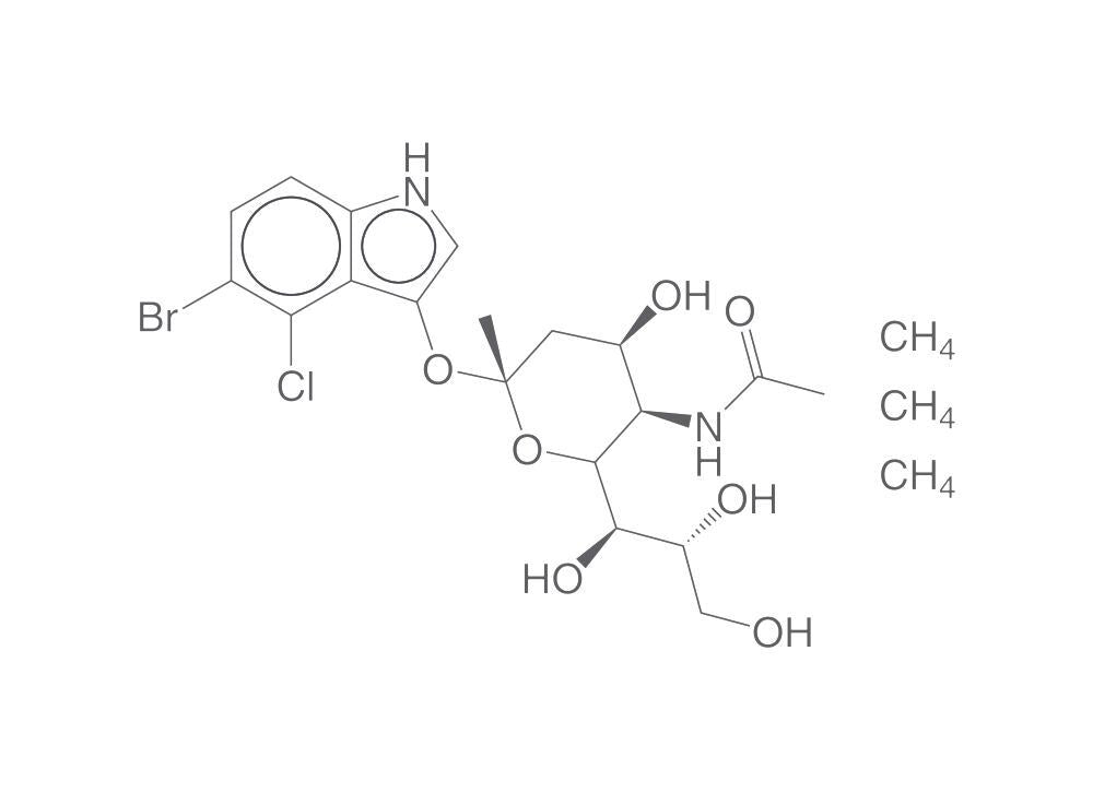 5-Bromo-4-chloro-3-indolyl N-acetyl-a-D-, neuraminic acid ammonium salt, 5 mg - Luminix Health