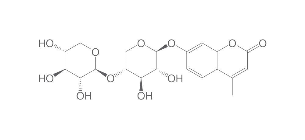 4-Methylumbelliferyl b-D-xylobioside, 5 mg - Luminix Health