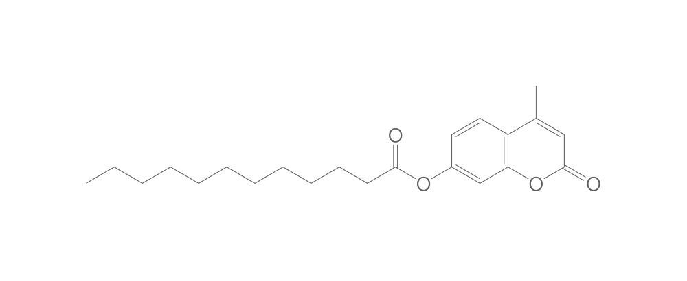 4-Methylumbelliferyl dodecanoate, min. 95 %, 500 mg - Luminix Health