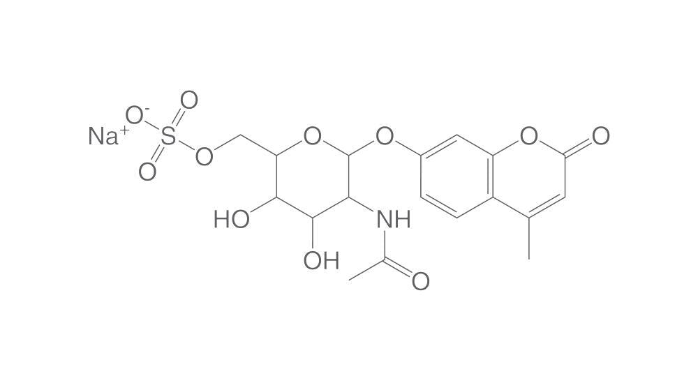4-Methylumbelliferyl 2-acetamido-2-deoxy-a-D-glucopyranoside-6-sulfate sodium... - Luminix Health