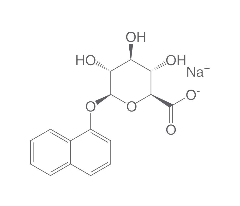 1-Naphthyl b-D-glucuronide sodium salt, min. 95 %, 50 mg - Luminix Health