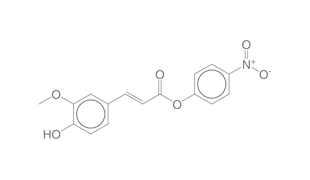 4-Nitrophenyl trans-ferulate, 500 mg - Luminix Health