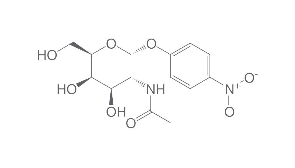 4-Nitrophenyl 2-acetamido-2-deoxy-a-D-ga, lactopyranoside, 2 mg - Luminix Health