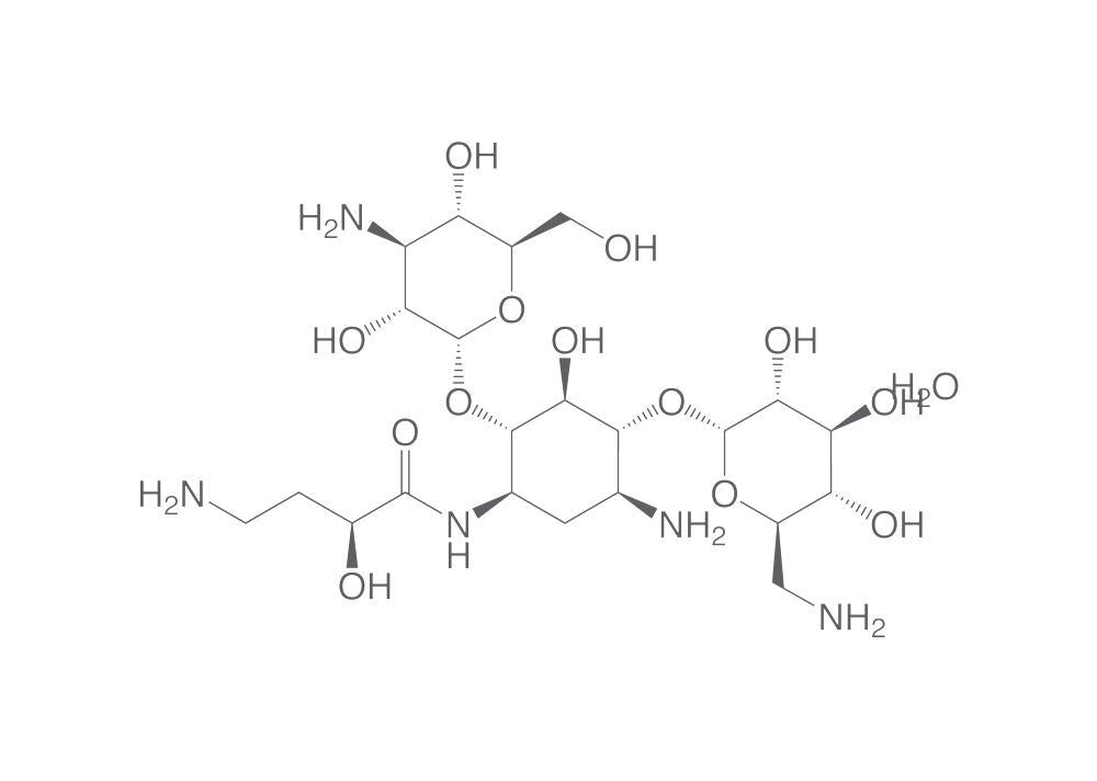Amikacin hydrate, min. 95 %, 1 g - Luminix Health