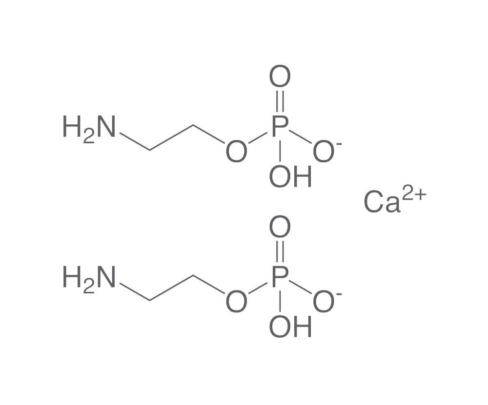 2-Aminoethyl dihydrogen phosphate calciu, m salt (2,1), 10 g - Luminix Health