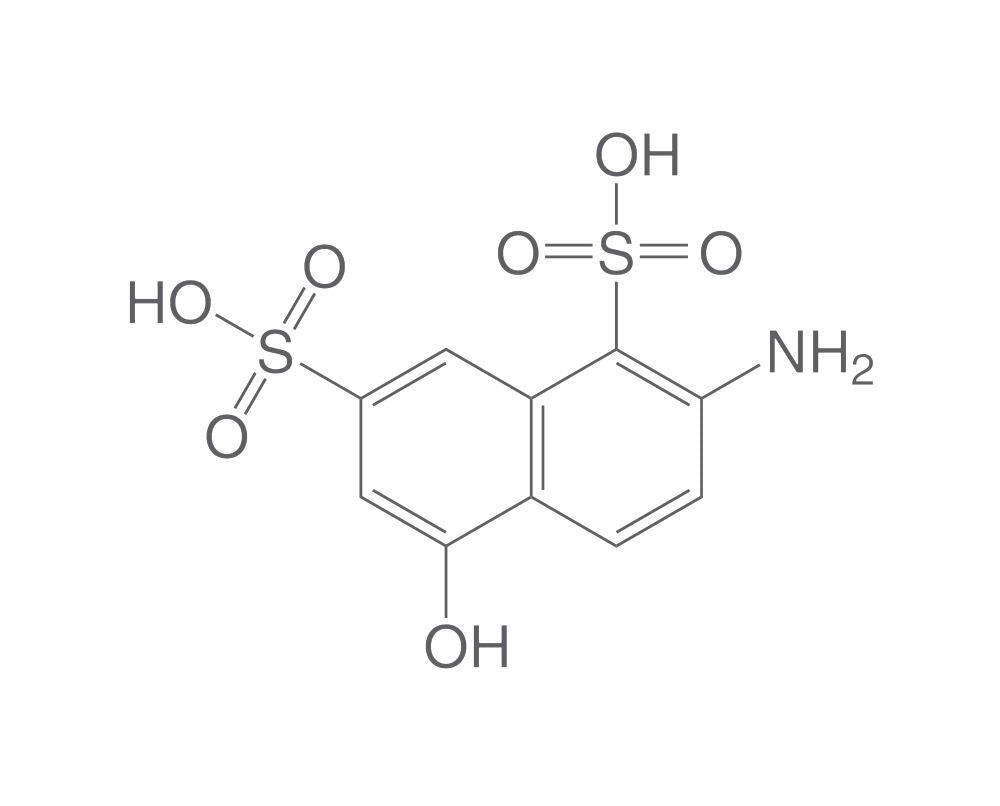 3-Aminonaphthalene-8-hydroxy-4,6-disulfo, nic acid, 100 mg - Luminix Health