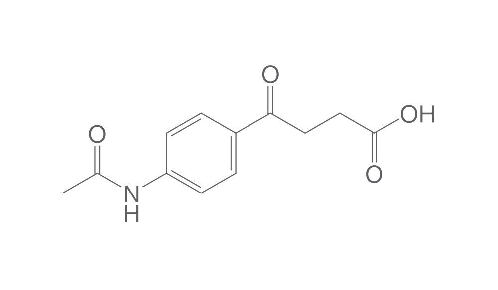 4-(4-Acetamidophenyl)-4-oxobutanoic acid, min. 95 %, 50 mg - Luminix Health
