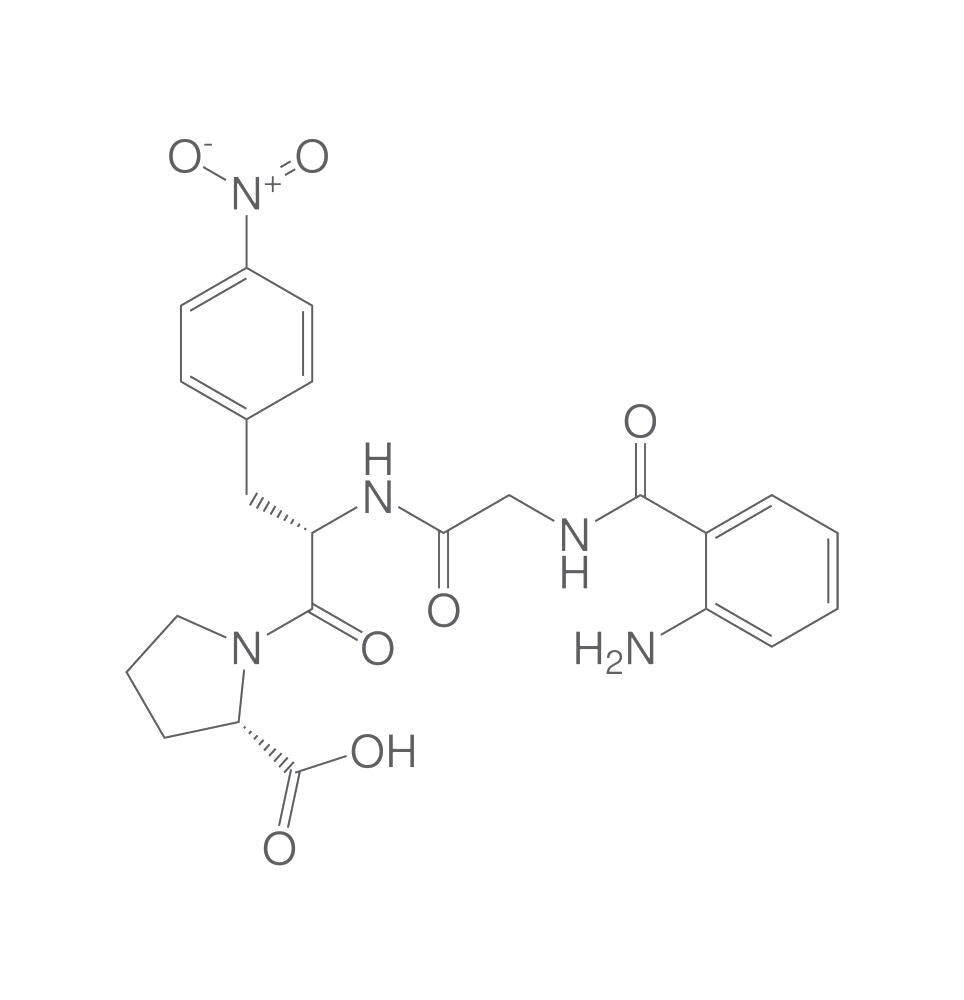 o-Aminobenzoylglycyl-p-nitro-L-phenylala, nyl-L-proline TFA salt, 50 mg - Luminix Health