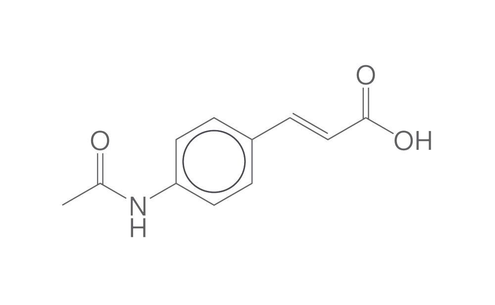 4-Acetamidocinnamic acid, min. 95 %, 2 g - Luminix Health