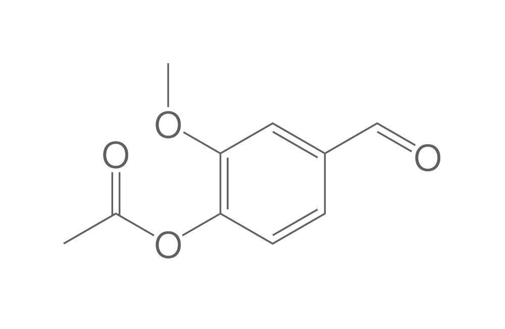 4-Acetoxy-3-methoxybenzaldehyde, min. 95 %, 50 g - Luminix Health