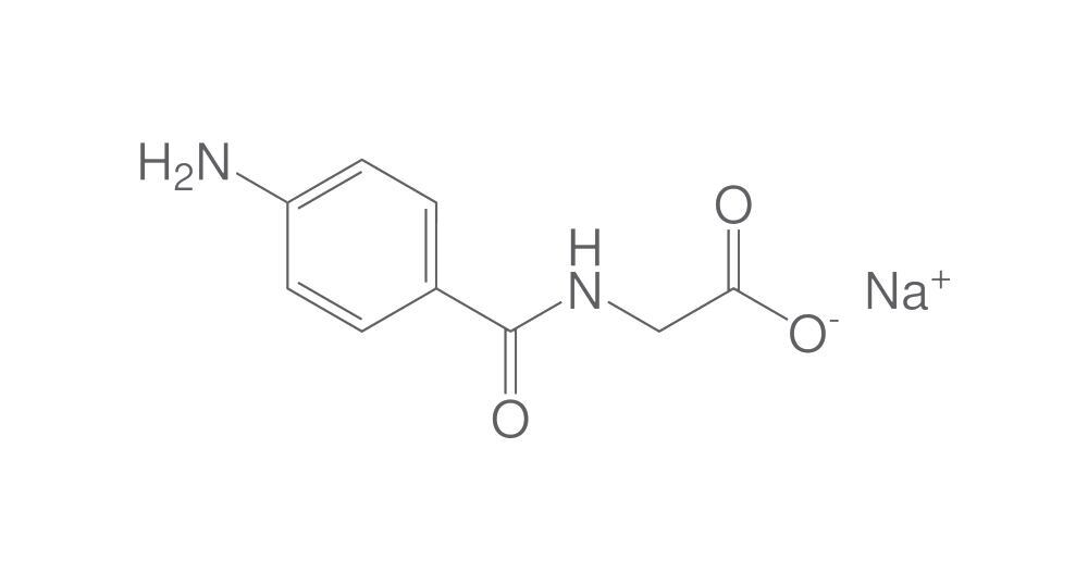 4-Aminohippuric acid sodium, min. 95 %, 50 g - Luminix Health