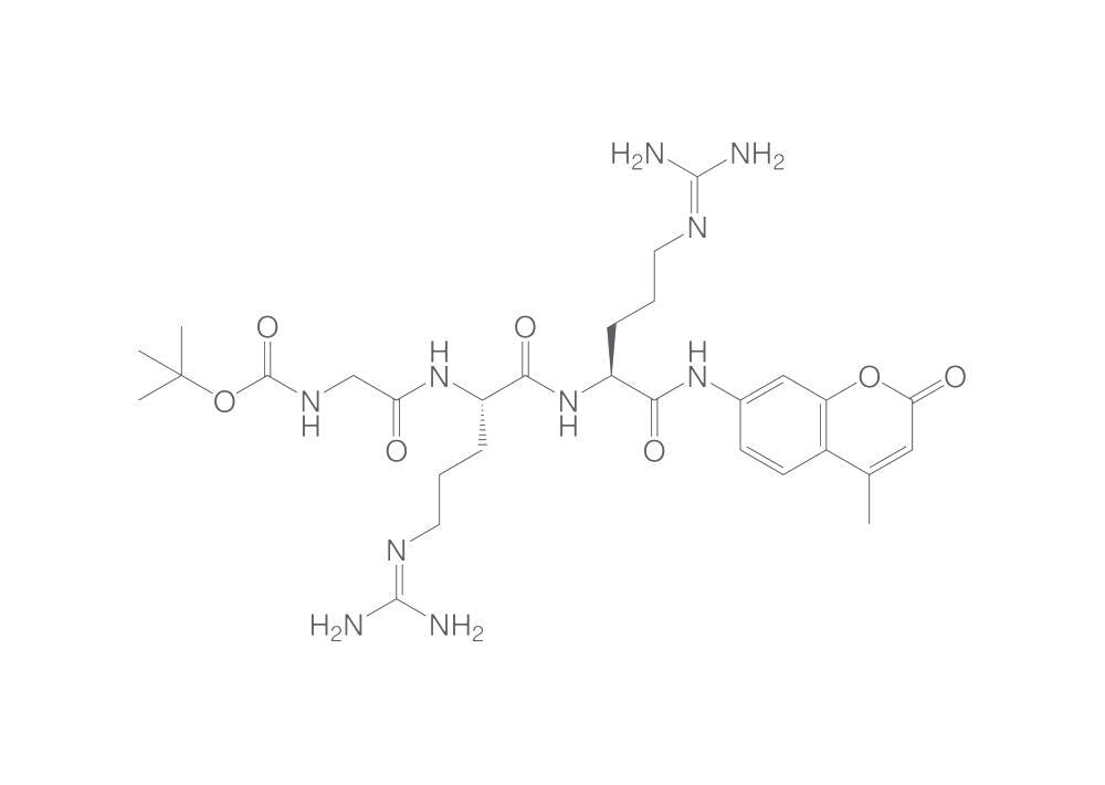 Boc-Gly-Arg-Arg-AMC acetate salt, min. 98 %, 1 mg - Luminix Health