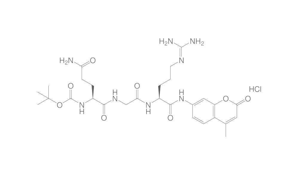 Boc-Gln-Gly-Arg-AMC·HCl, min. 95 %, 5 mg - Luminix Health
