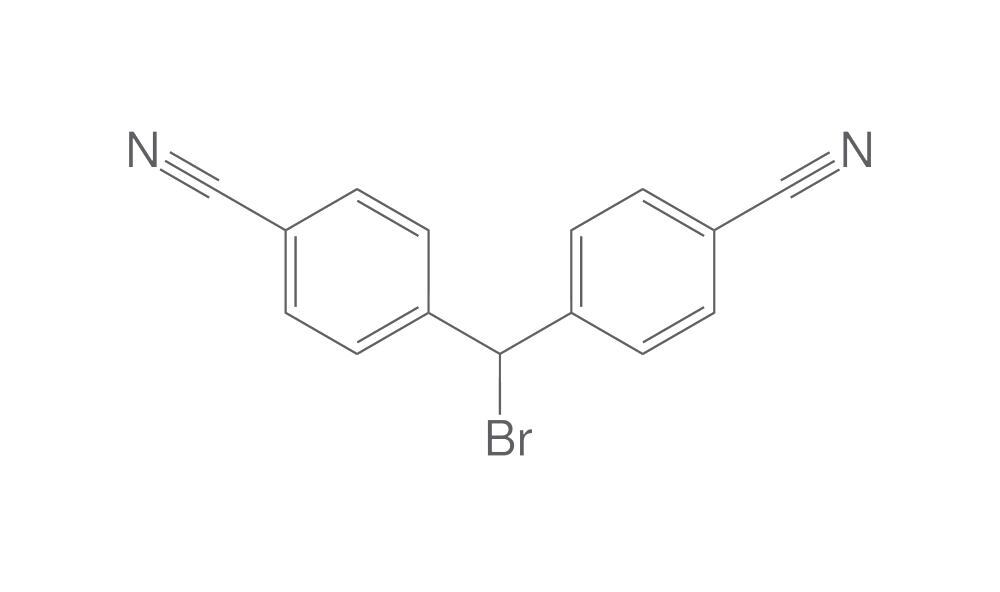 4,4'-(1-Bromomethyl)bis-benzonitrile, min. 95 %, 1 g - Luminix Health