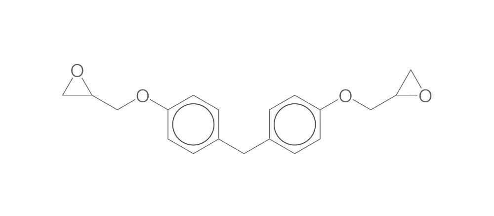 Bisphenol F diglycidyl ether, min. 80 %, mixture of isomers, 100 g - Luminix Health