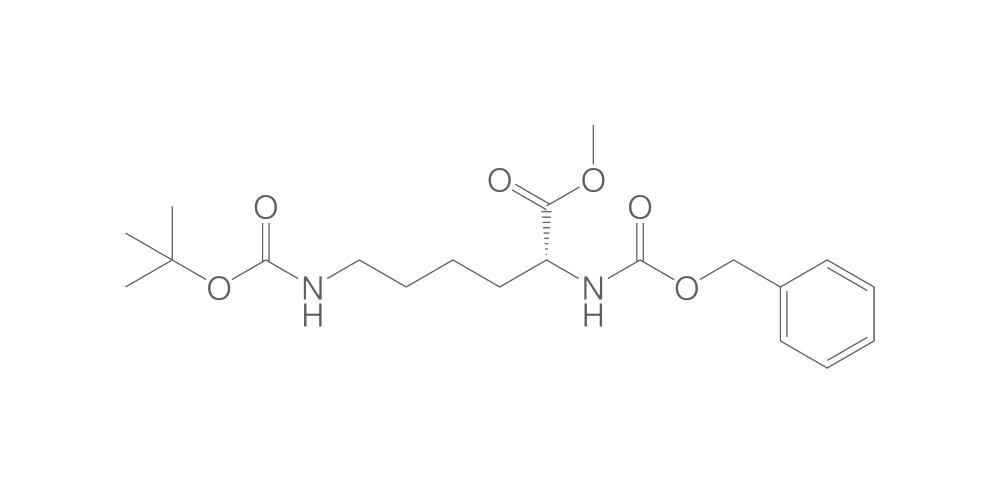 Nα-Z-Nε-Boc-D-lysine methyl ester, min. 95 %, 500 mg - Luminix Health