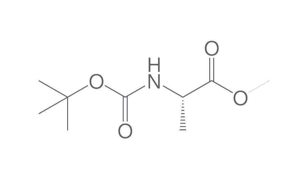 Boc-L-alanine methyl ester, min. 95 %, 50 g - Luminix Health
